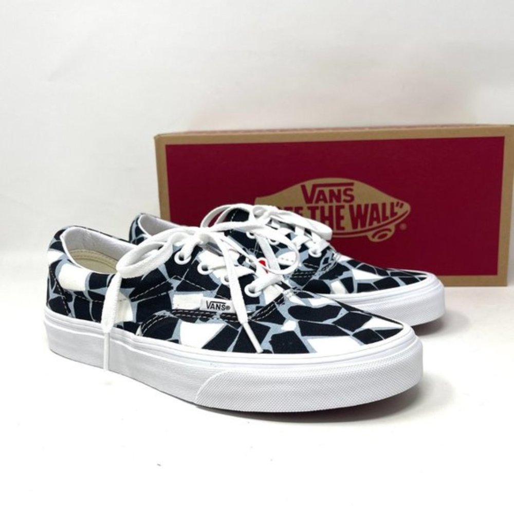 Vans Era Black White Casual Skate Shoes Women's Size Low Top Canvas VN0A54F19M1 - Picture 10 of 12